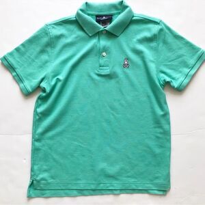 Psycho Bunny green Preppy Casual Sporty Classic Resort Polo shirt XL (18/20)